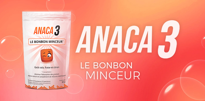 Bonbon minceur Anaca3 : fait-il mincir ?